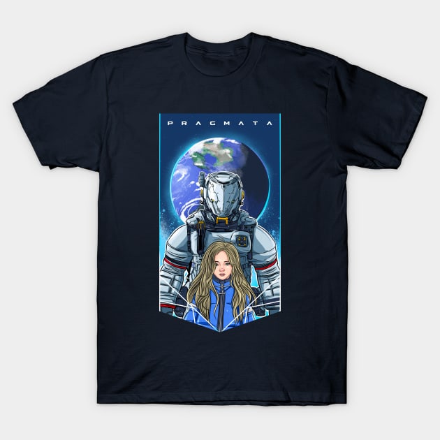 PRAGMATA T-Shirt by Vector Volt